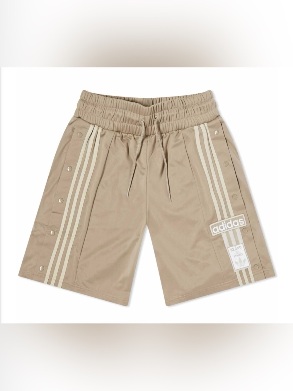 ADIDAS Adibreak shorts in Chalky Taupe Brown Breakaway shorts. size Medium - Picture 15 of 15